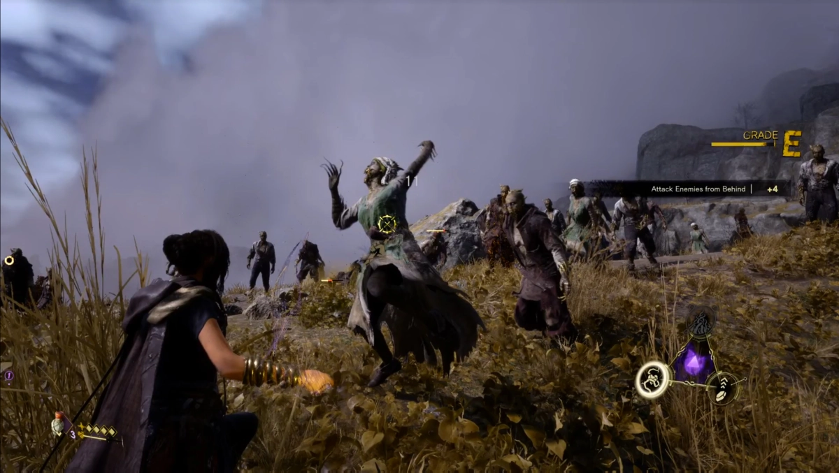 Surprise de l'attaque de la horde de zombies Forspoken Break Zombies