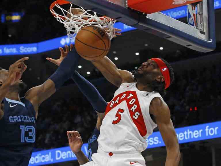 Les Raptors trouvent leurs jambes en quatrième position et remportent une victoire bien méritée à Memphis