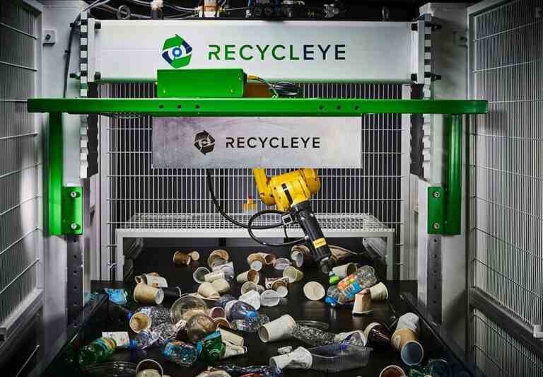 Recycleye récupère 17 millions de dollars, qualifiant la crise du plastique de  » formidable opportunité commerciale « 