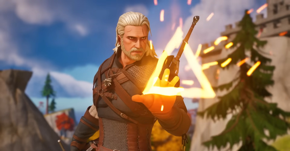 Comment obtenir le skin Geralt du sorceleur dans Fortnite
