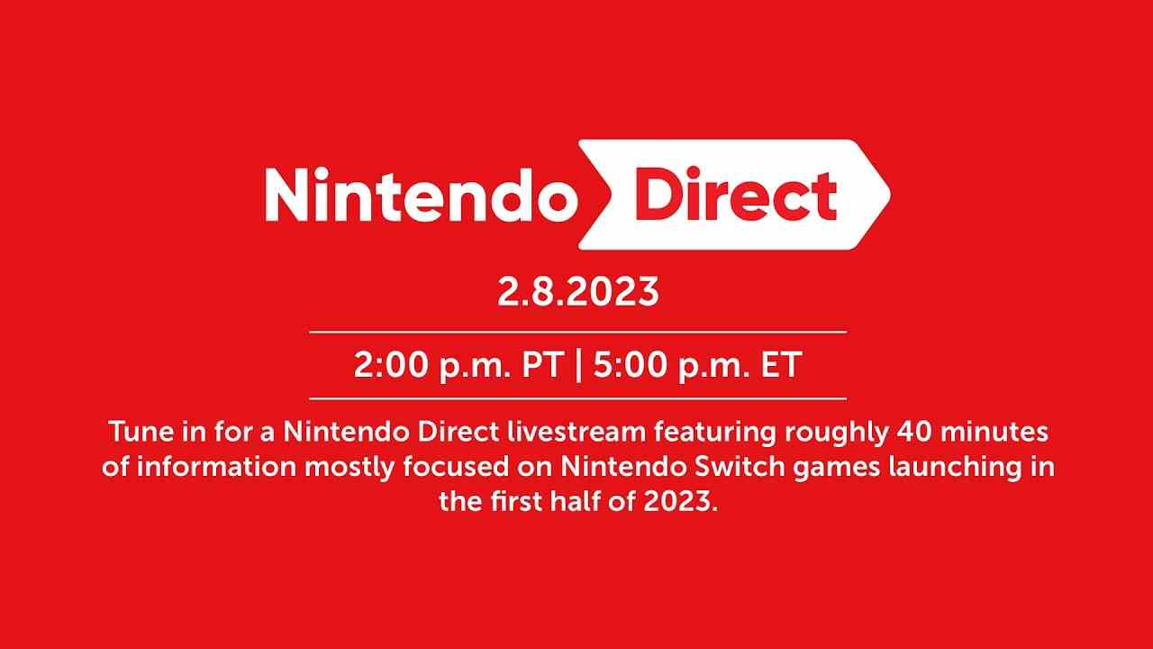 Février 2023 Diffusion en direct de Nintendo Direct, blog en direct
