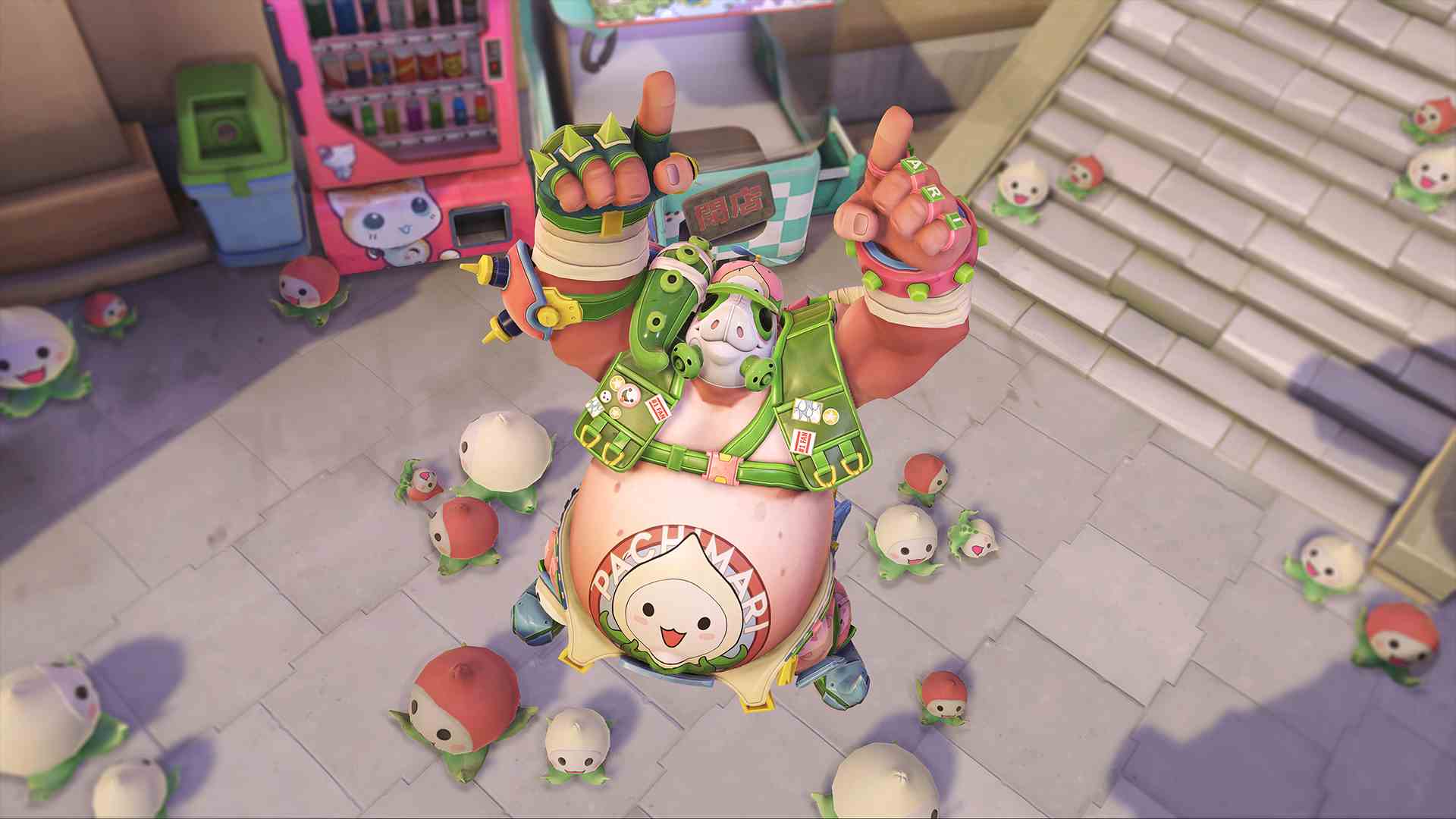 Overwatch 2 PachiMarchi retourne la peau de Roadhog