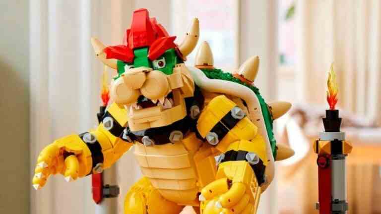 Le Mighty Bowser Lego Set obtient une remise rare chez Best Buy
