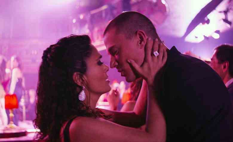 MAGIC MIKE'S LAST DANCE, Salma Hayek, Channing Tatum,