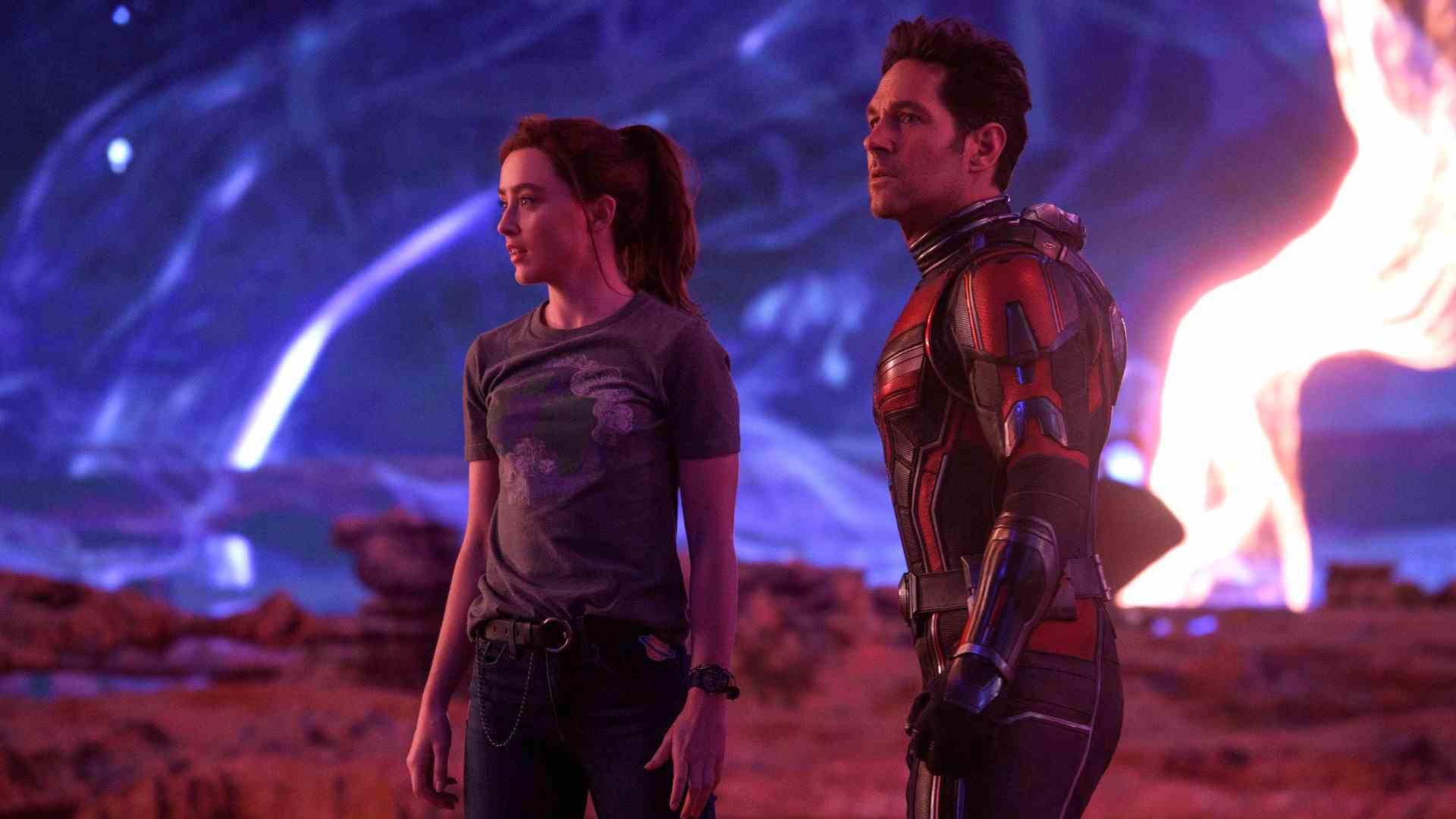 Scott et Cassie Lang dans Ant-Man et la Guêpe Quantumania