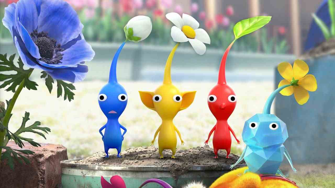 Voici votre premier aperçu de l'art de la boîte de commutation pour Pikmin 4
