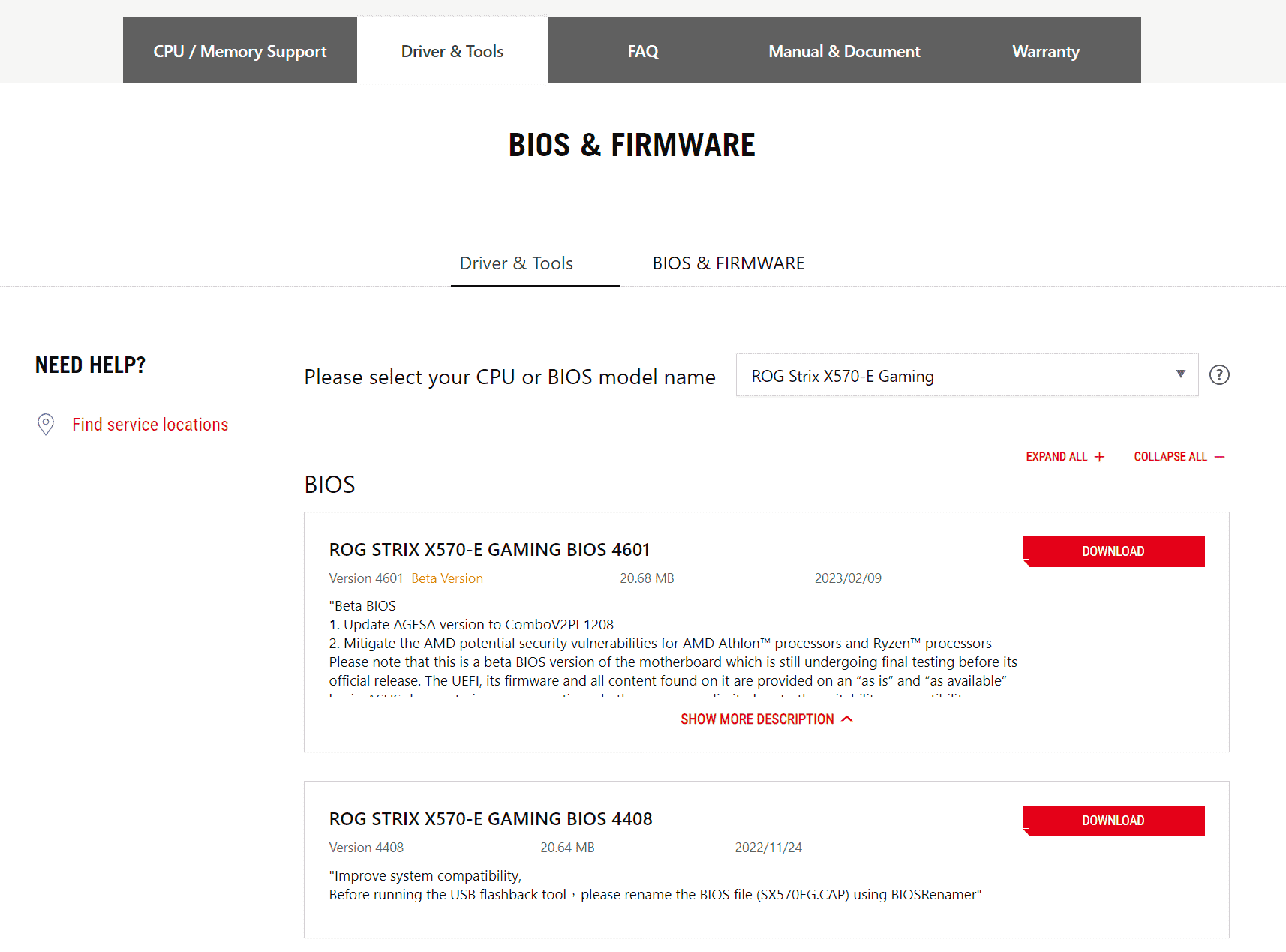 Mettez à jour le BIOS de votre PC