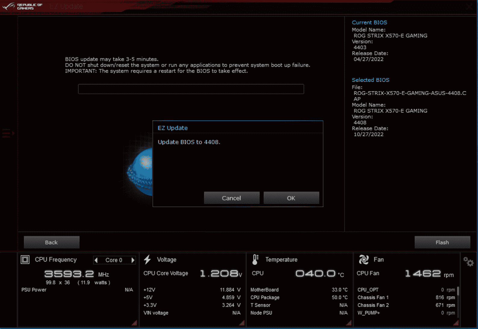 Mettez à jour le BIOS de votre PC