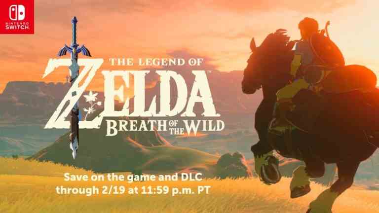 Changer d'offre eShop - Zelda: Breath of the Wild et plus
