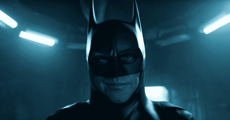 Michael Keaton est de retour en tant que Batman dans The Flash, mais attendez, c'est Christian Bale ?
