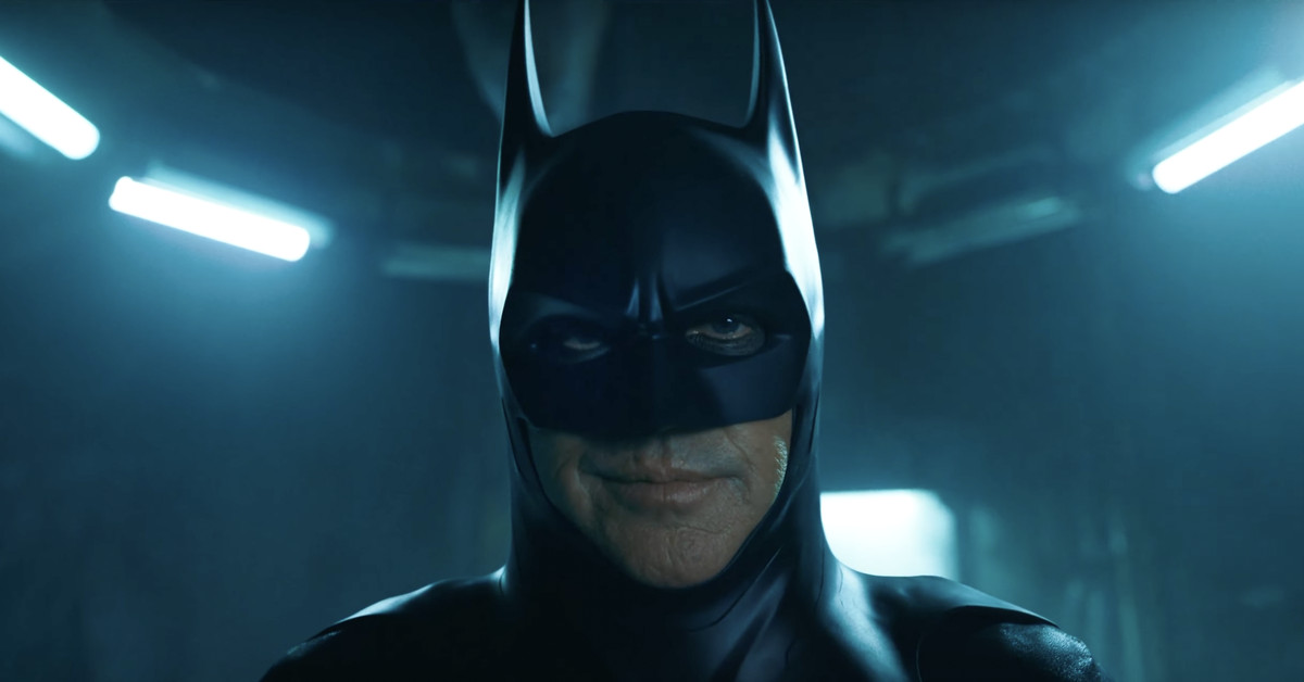 Michael Keaton est de retour en tant que Batman dans The Flash, mais attendez, c'est Christian Bale ?
