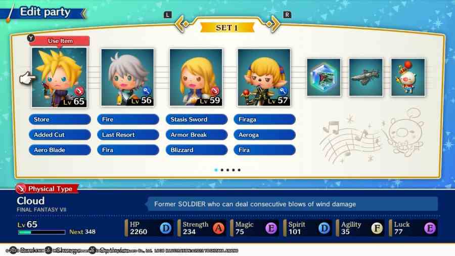 Theatrhythm Final Bar Line Review - Capture d'écran 3 sur 7