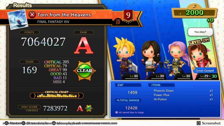 Theatrhythm Final Bar Line Review - Capture d'écran 6 sur 7