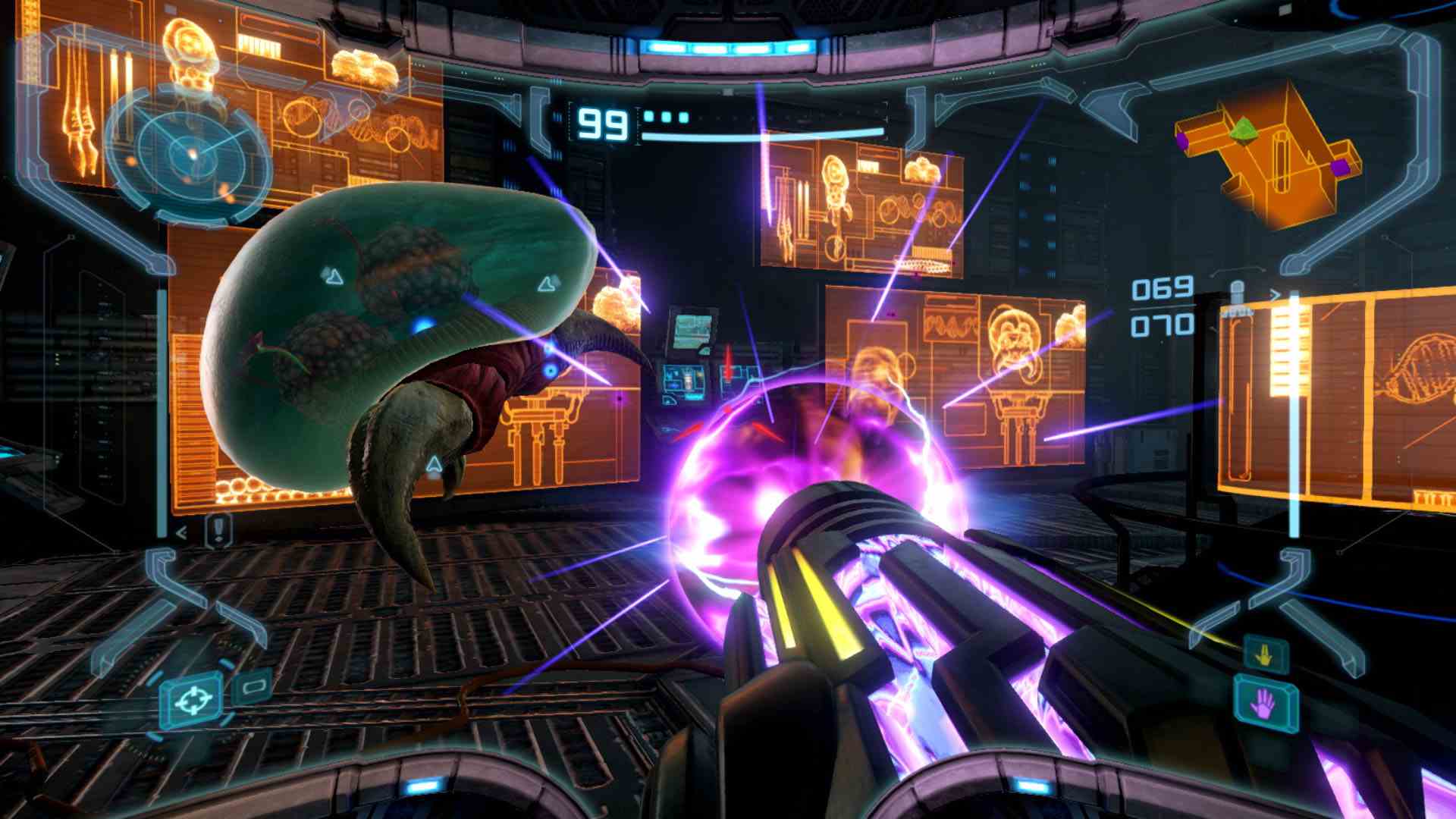 Capture d'écran de Metroid Prime Remastered Switch