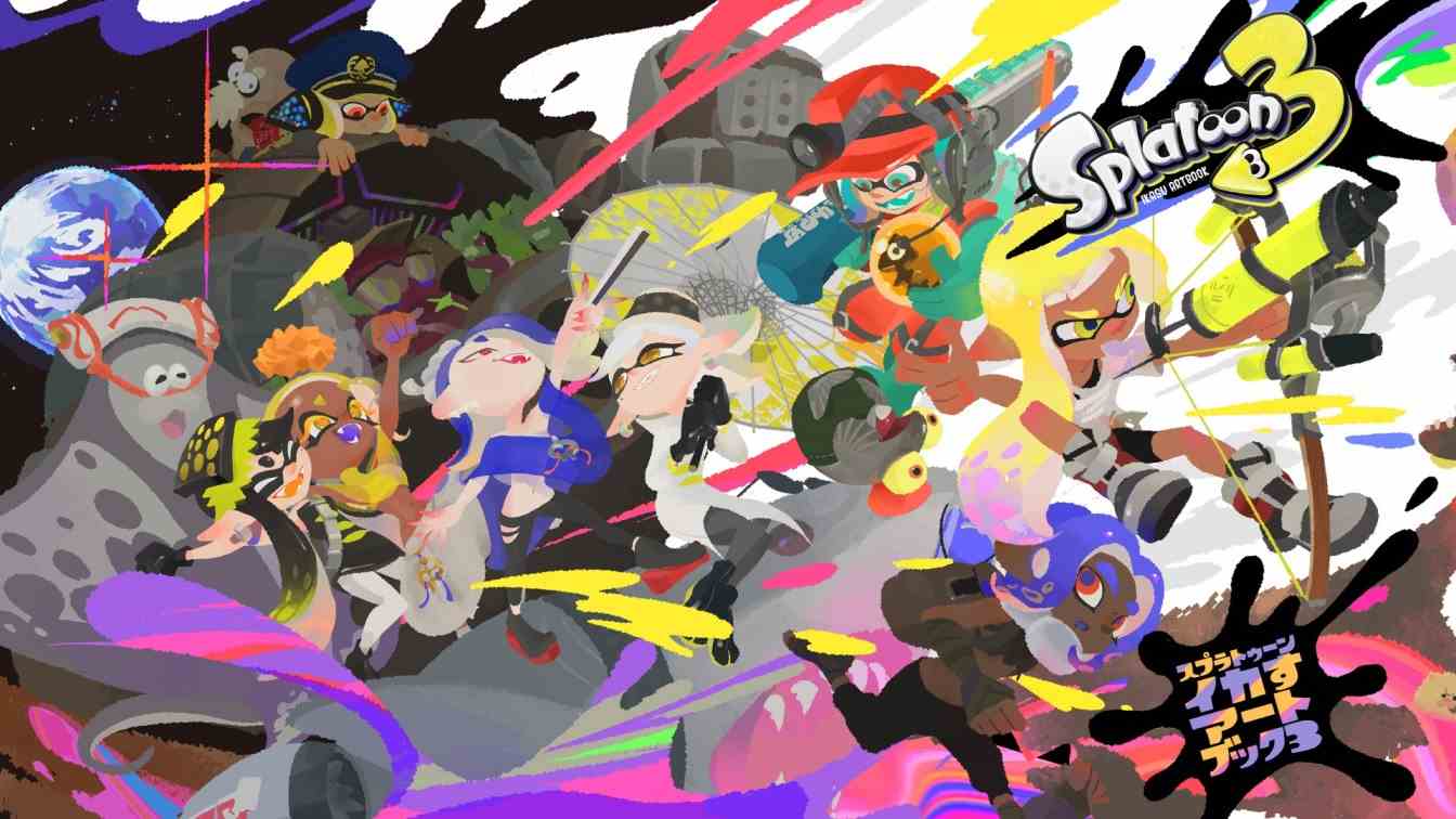 Splatoon 3 dévoile un livre d'art et une bande originale pour le Japon
