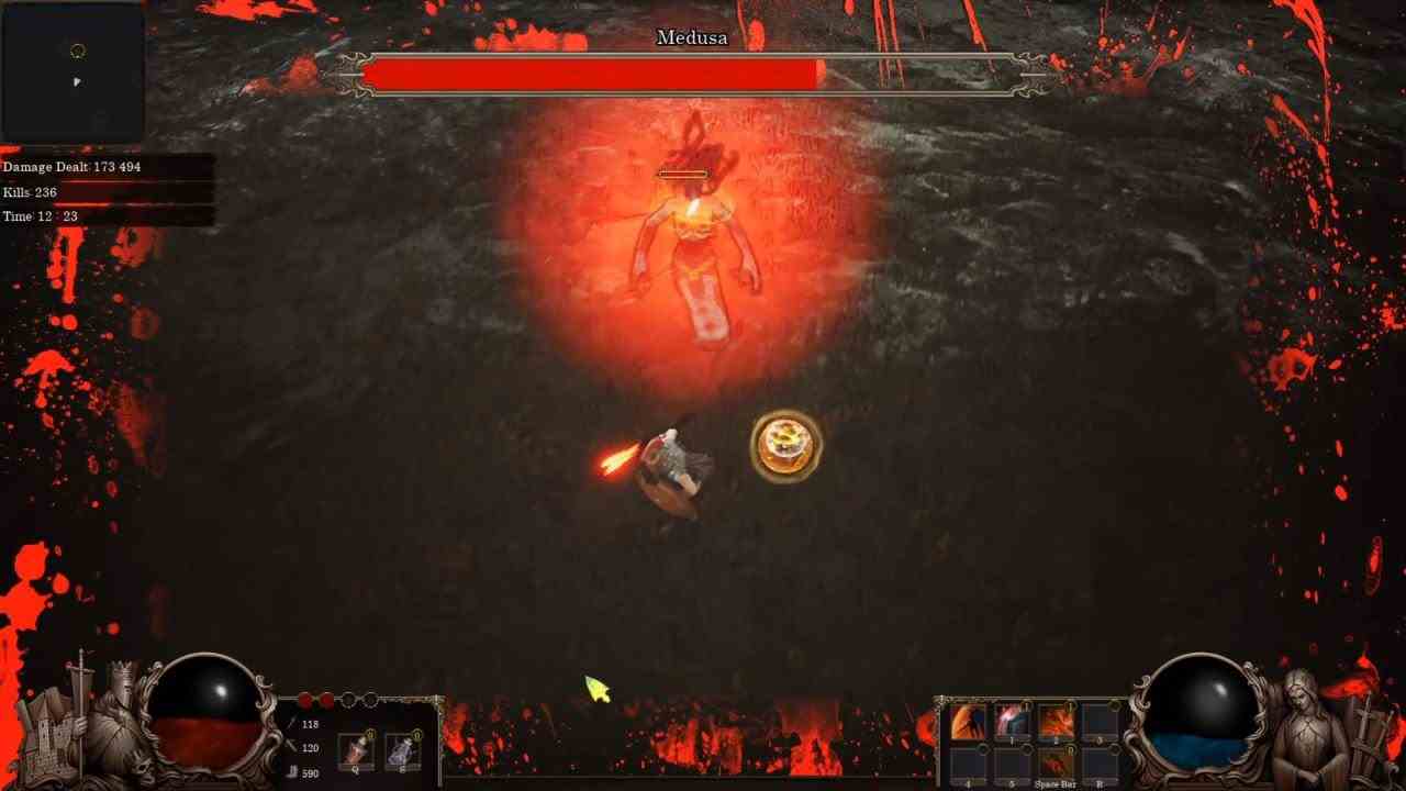 Perseus: Titan Slayer, PC, Critique, Dungeon Crawler, Roguelike, RPG, Vue de dessus, NoobFeed, Sicarius, G-DEVS.com