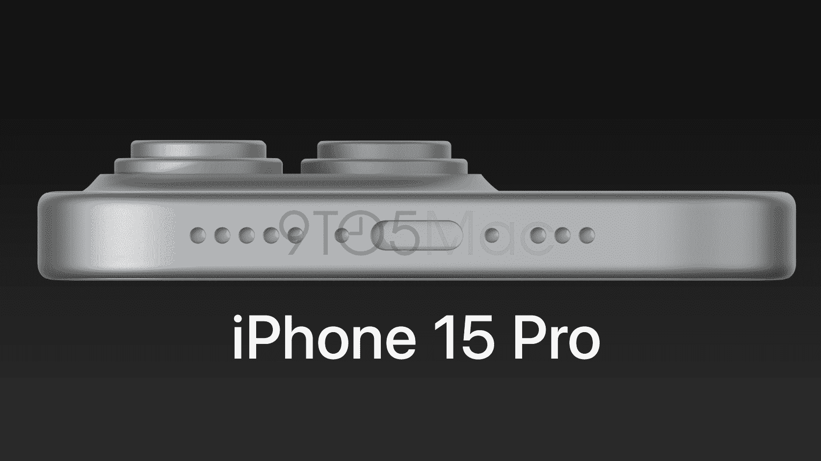 Un rendu du prétendu iPhone 15 Pro