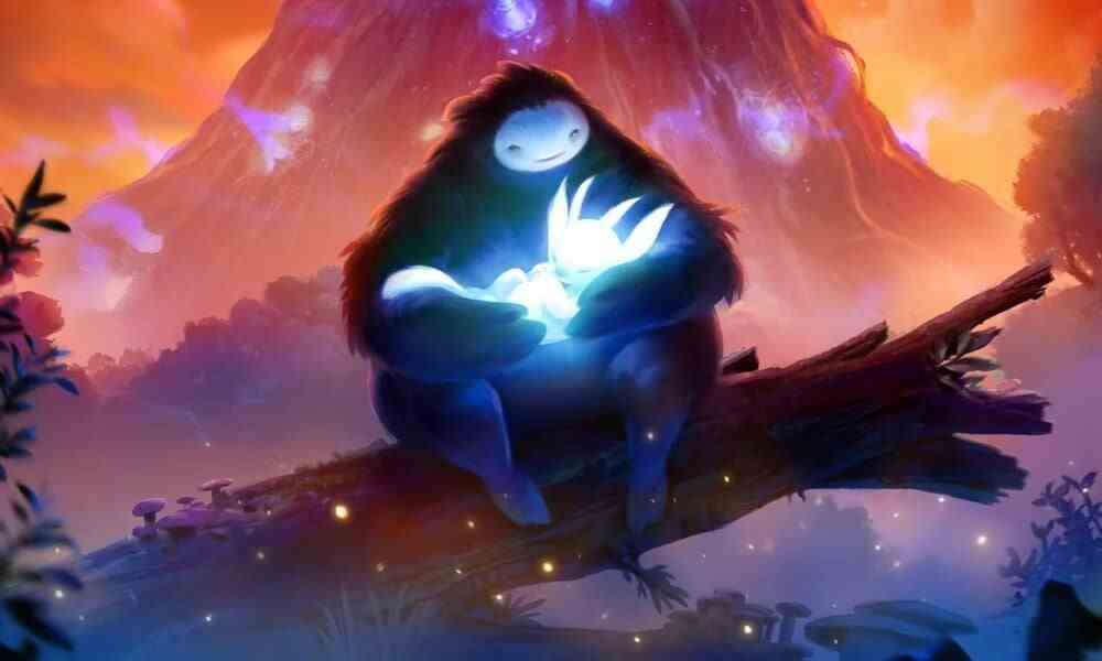 Ori and Naru from Ori and the Blind Forest