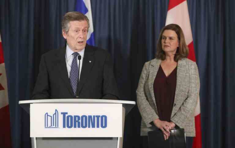 La course de John Tory à la mairie de Toronto touche à sa fin