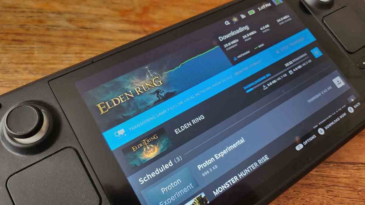 Steam Deck local file transfer