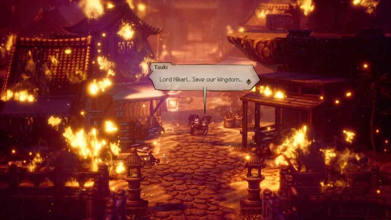 Hikari de Octopath Traveler II