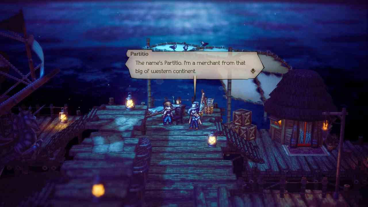 Partitio dans Octopath Traveler II