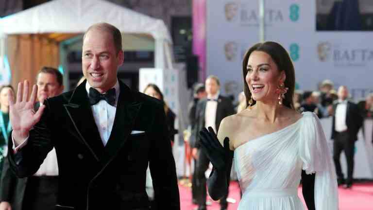 William et Kate ont parlé du soutien de Queen à Bafta lors de la cérémonie de remise des prix 2023