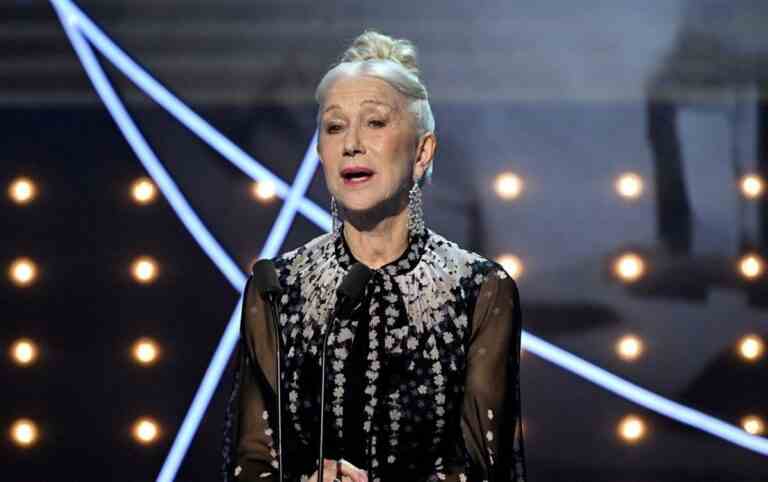 Dame Helen Mirren rend hommage à la défunte reine à Baftas en tant que « grande star de notre pays »