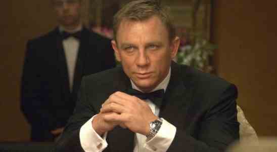 Daniel Craig wearing tuxedo in Casino Royale