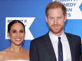 Le prince Harry et Meghan Markle aux RFK Awards à New York en décembre 2022.