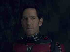 Paul Rudd dans le rôle de Scott Lang/Ant-Man dans Ant-Man et la Guêpe : Quantumania.