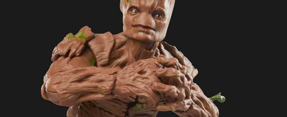 Les Gardiens De La Galaxie Vol.  Groot de 3 obtient sa propre figurine Marvel Legends, avec bébé fusée