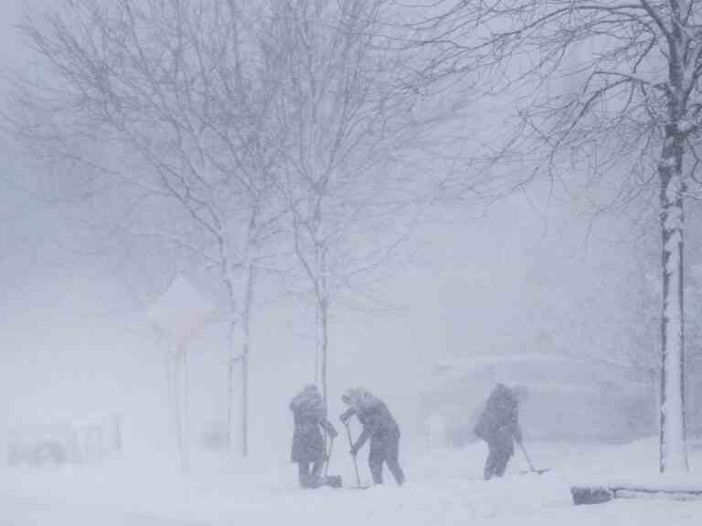 Une tempête hivernale s’abat sur le sud de l’Ontario