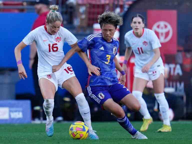 Épuisé émotionnellement, le Canada submergé par le Japon à la SheBelieves Cup