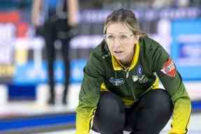 Krista McCarville et son quatuor du Nord de l'Ontario ont obtenu une fiche de 7-1 dans le tournoi à la ronde et sont dans le dernier carré chez les Scotties.