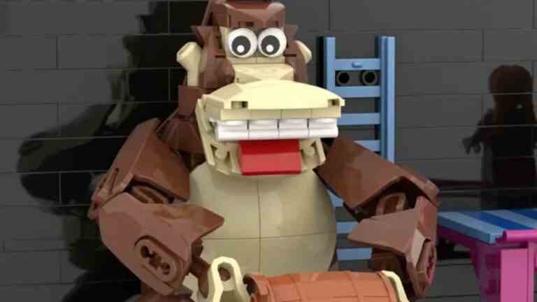 Ce projet Donkey Kong 'LEGO Ideas' est à mi-chemin d'un examen d'expert
