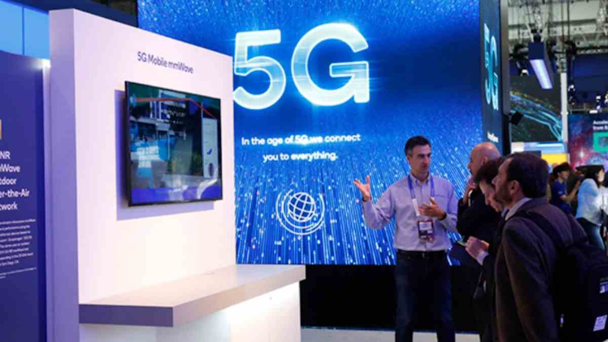 Démonstration 5G au MWC 2022