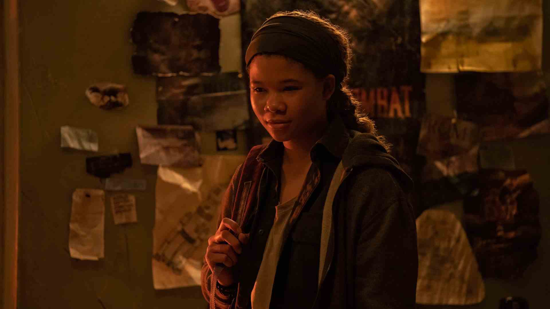 Storm Reid dans le rôle de Riley dans The Last of Us