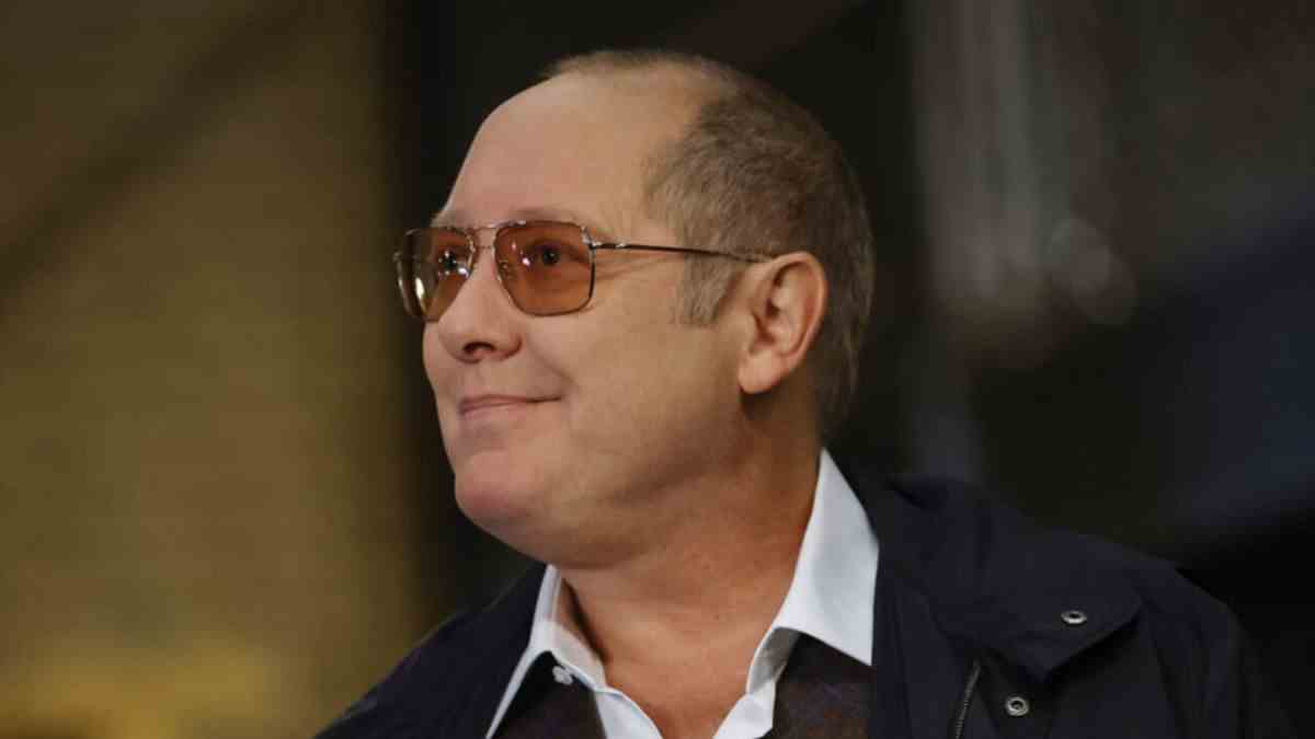 James Spader as Reddington in The Blacklist Season 10