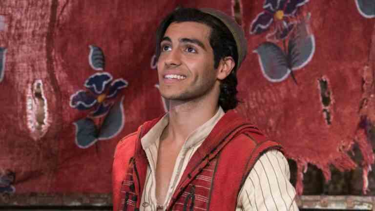 Mena Massoud in Aladdin live-action, 2019