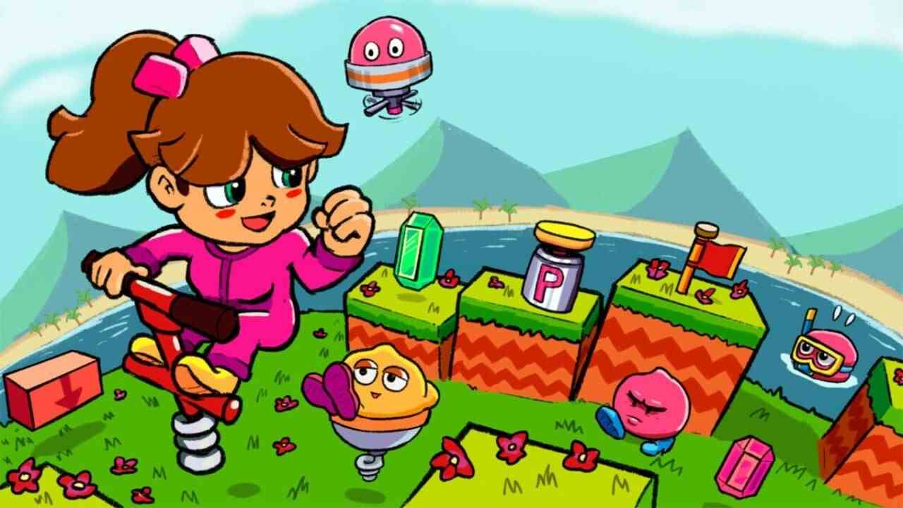  Aller!  Aller!  PogoGirl est un jeu de plateforme mignon et coloré avec de sérieuses vibrations rétro Sega
