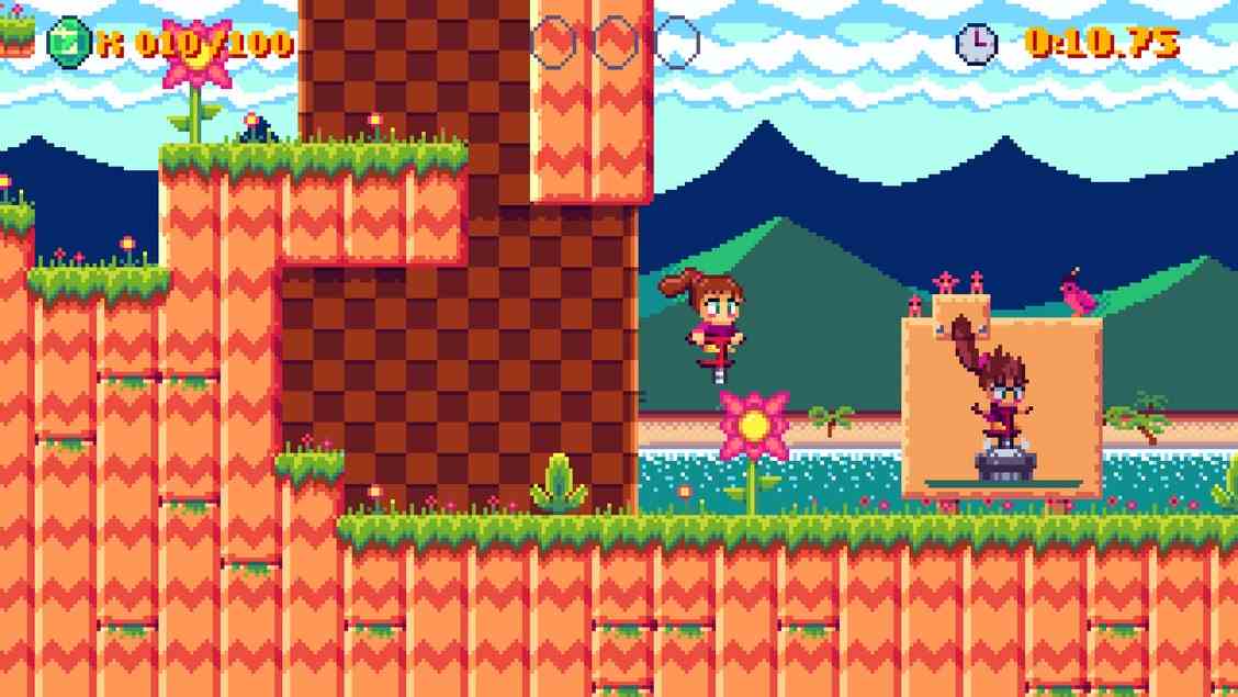  Aller!  Aller!  PogoGirl, un jeu de plateforme de style années 90, arrive sur Switch
