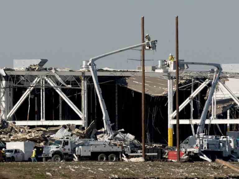 Amazon a dit aux législateurs qu’il ne construirait pas d’abris anti-tempête dans les entrepôts