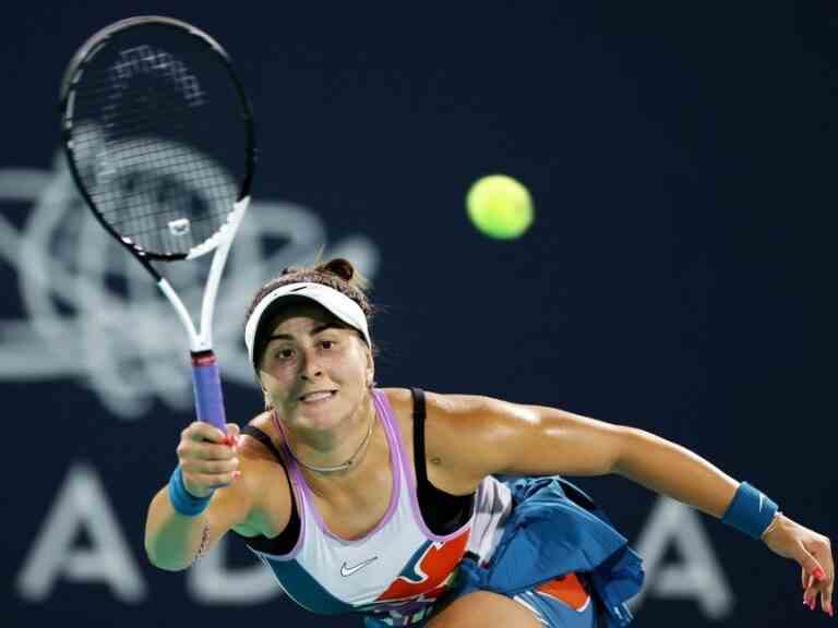 Andreescu, Fernandez et Marino ont rebondi au premier tour d’Abu Dhabi