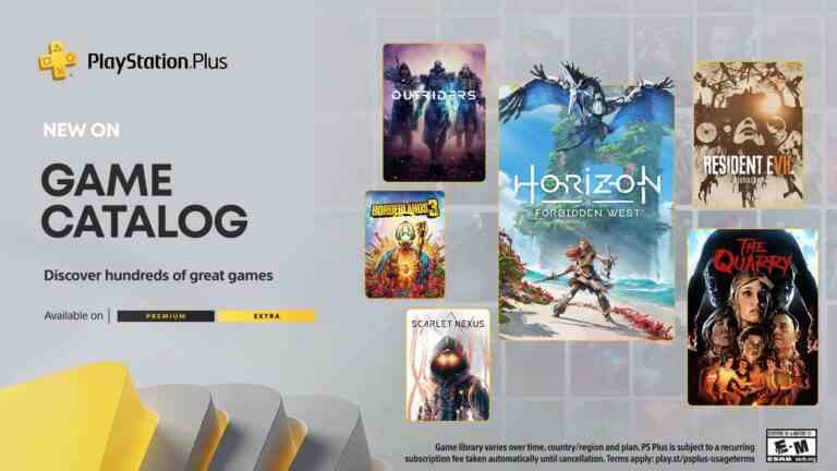 Annonce de la gamme PlayStation Plus Game Catalog et Classics Catalog pour février 2023    
