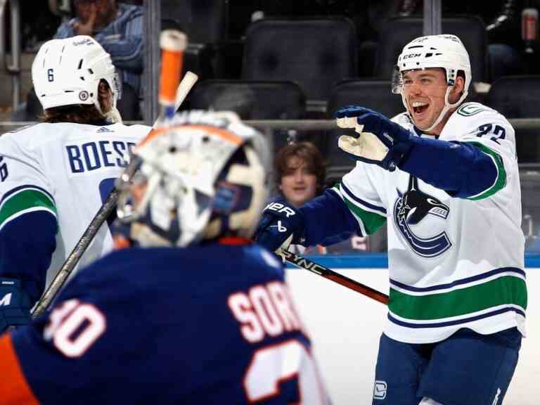 Anthony Beauvillier égale le record unique des Canucks