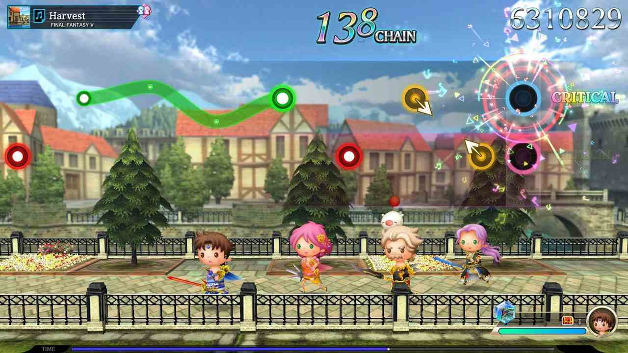 Theatrhythm Final Bar Line, Nintendo Switch, Rythme, Théâtre, Musique, Jeu