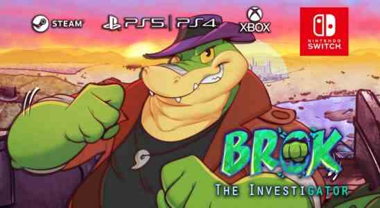 BROK the InvestiGator pour PS5, PS4, Xbox One et Switch sera lancé le 1er mars