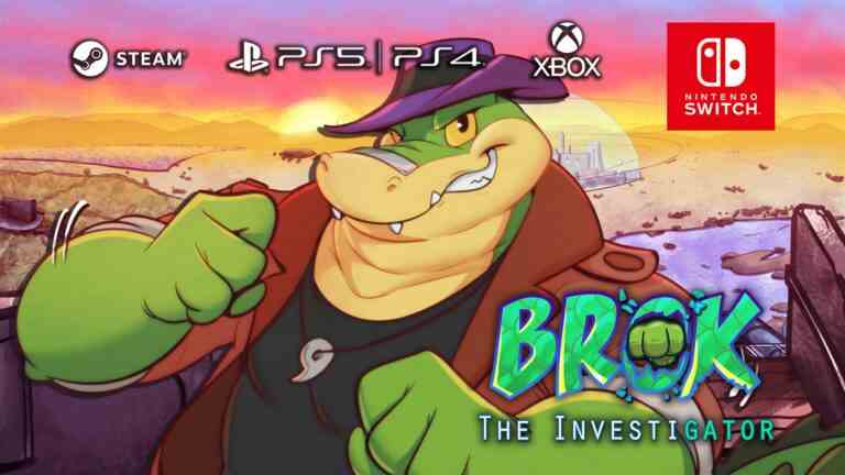 BROK the InvestiGator pour PS5, PS4, Xbox One et Switch sera lancé le 1er mars    
