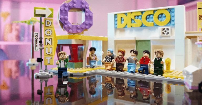 BTS obtient un set Lego officiel pour le succès de la K-pop "Dynamite" 
